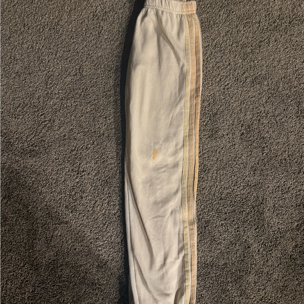 Aviator Nation off white Sweatpants- small with callouts - Picture 6 of 6